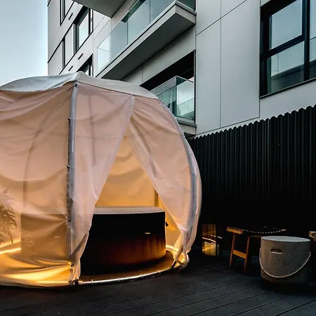 Downtown Scandinavian Igloo With Jacuzzi&garden Apartment *